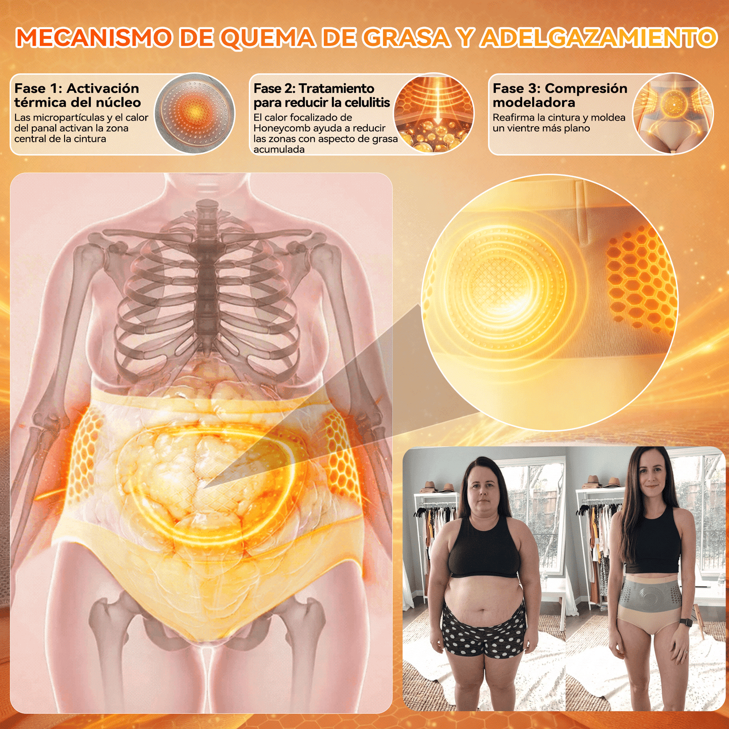 🔥 ¡Solo 10 cajas! 30% de descuento extra. PEARLMOON® Leggings Modeladores de Alta Compresión ⚡ Control Suave, Comodidad Todo el Día